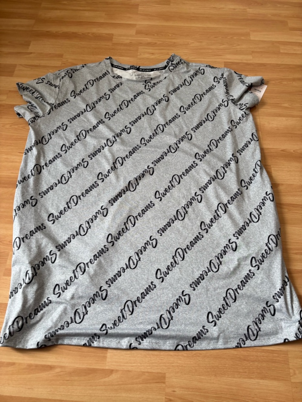 5/$25 Joyspun Pajamas Nightgown Gray 'Sweet Dreams'